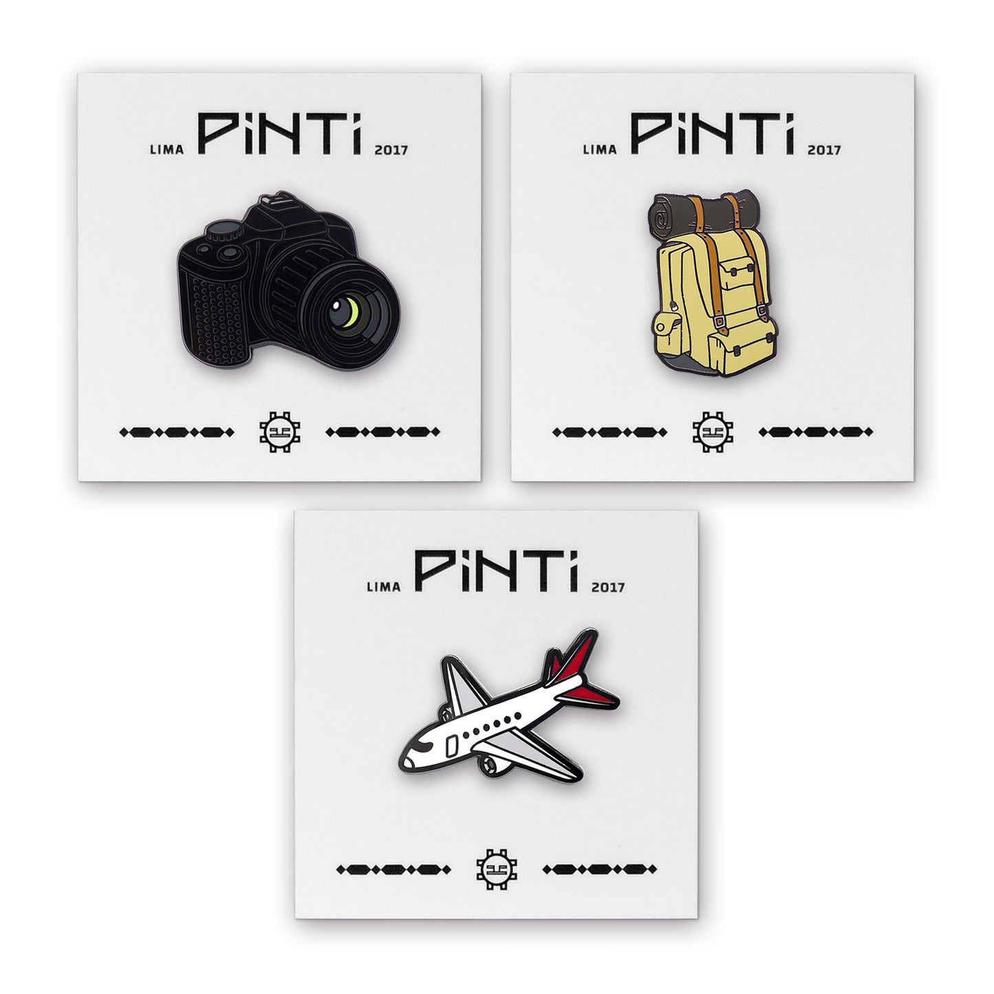 PIN PACK MOCHILERO #1