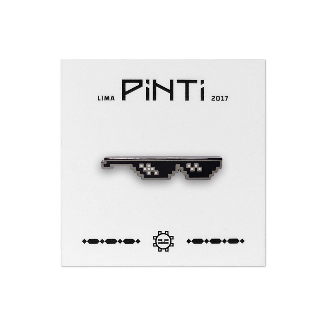 PIN LENTES PIXELEADOS MEME PINTI PERU