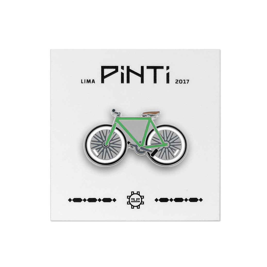 PIN BICI VERDE