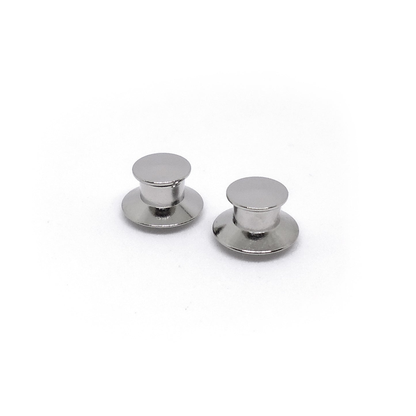 BROCHES PREMIUM (ANTI-ROBO) PLATEADOS (x2)