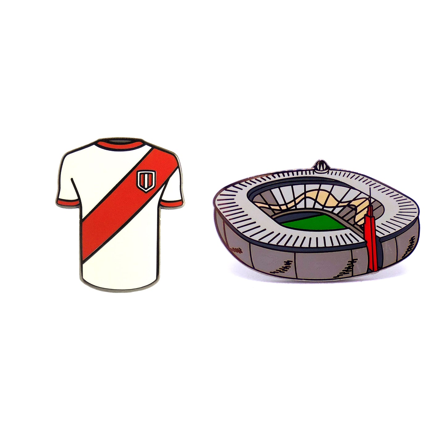 PIN PACK BLANQUIRROJO