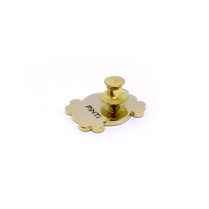 BROCHES PREMIUM (ANTI-ROBO) DORADOS (x10)