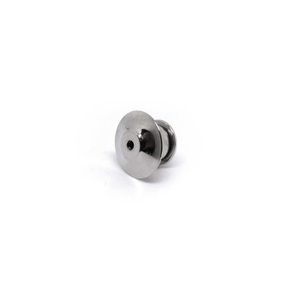 BROCHES PREMIUM (ANTI-ROBO) PLATEADOS (x10)