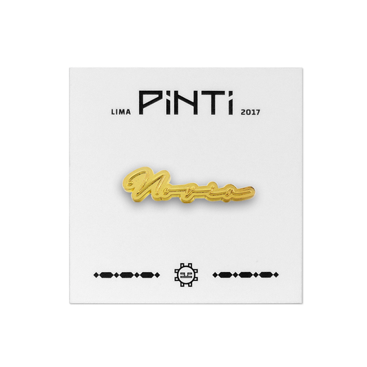 PIN NOVIA DORADO