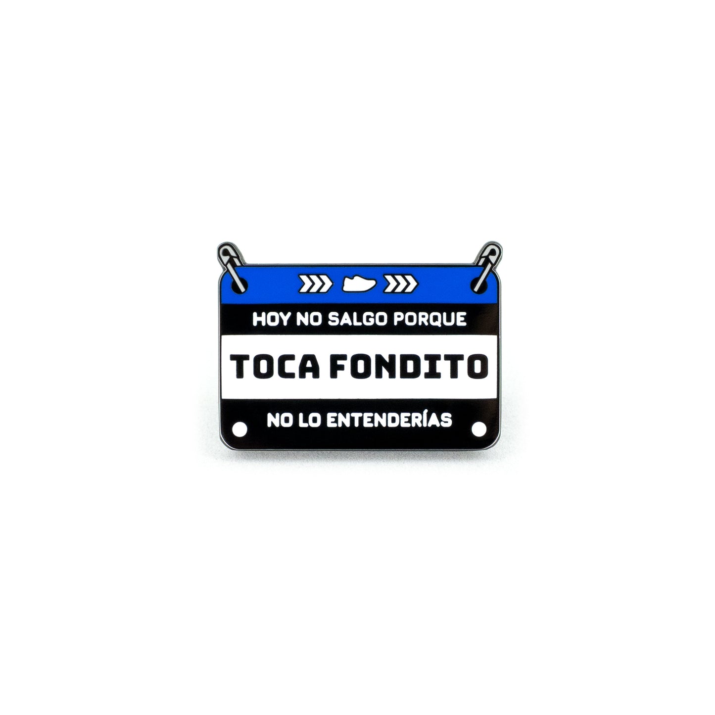 PIN DORSAL FONDITO AZUL