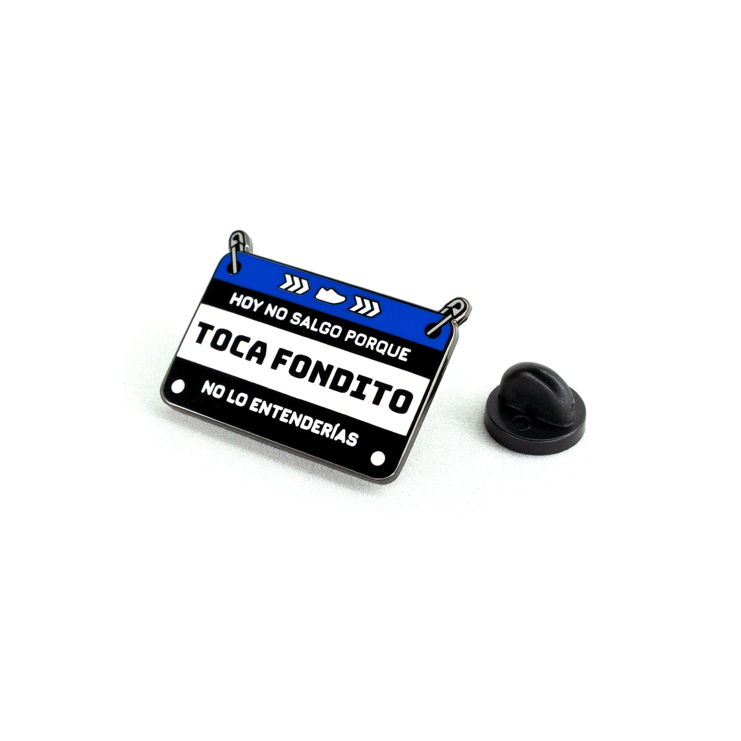 PIN DORSAL FONDITO AZUL