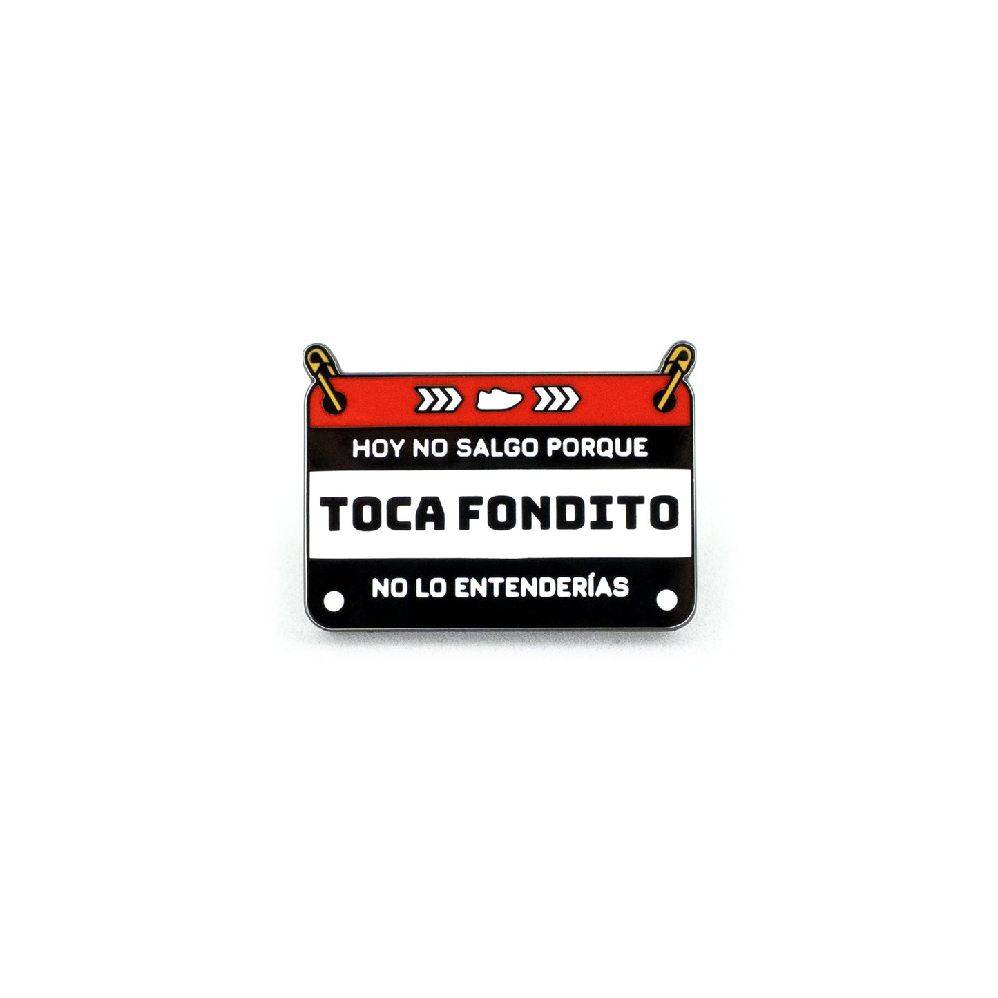 PIN DORSAL FONDITO ROJO