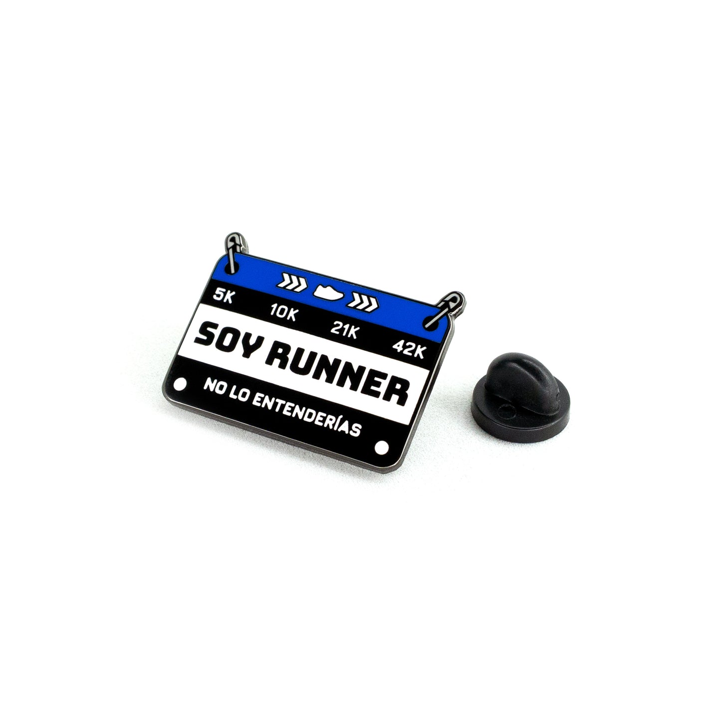 PIN DORSAL RUNNER AZUL