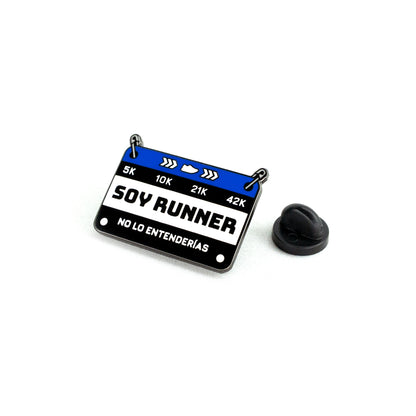 PIN DORSAL RUNNER AZUL