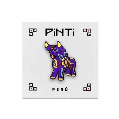 PIN TORITO DE PUCARA MORADO