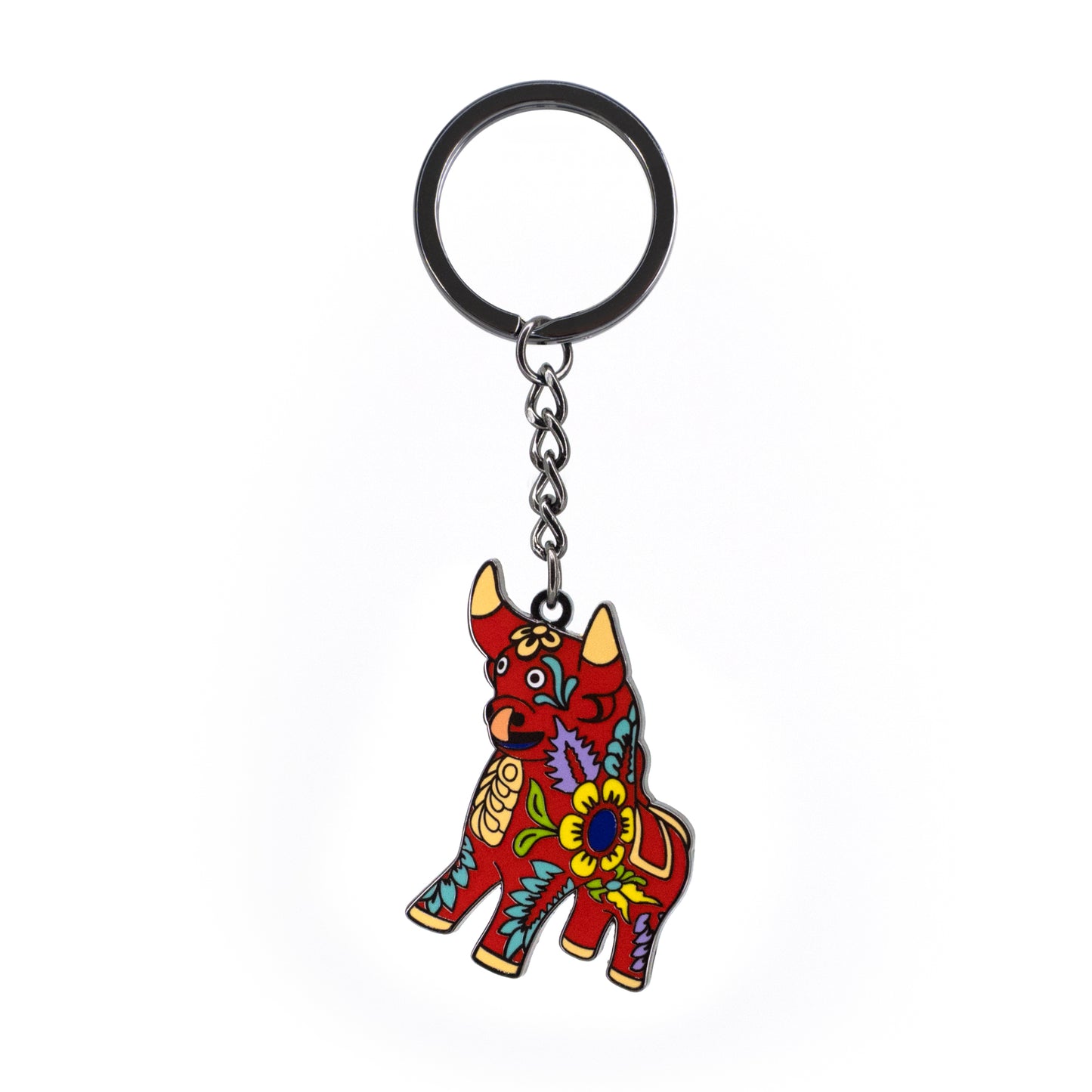 LLAVERO TORITO DE PUCARÁ ROJO