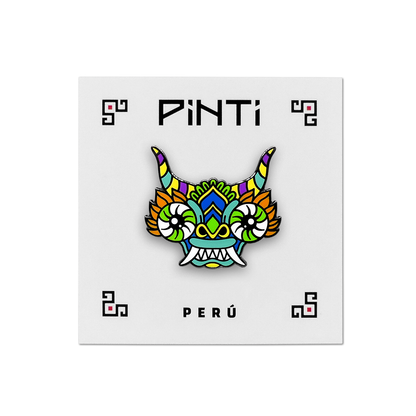 PIN DIABLADA AZUL