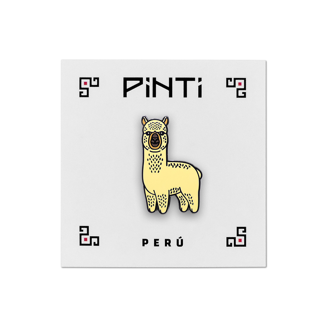 PIN ALPACA CREMA