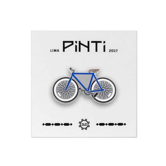PIN BICI AZUL