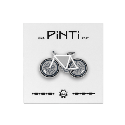 PIN BICI BLANCA