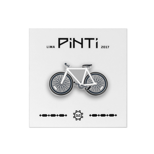 PIN BICI BLANCA
