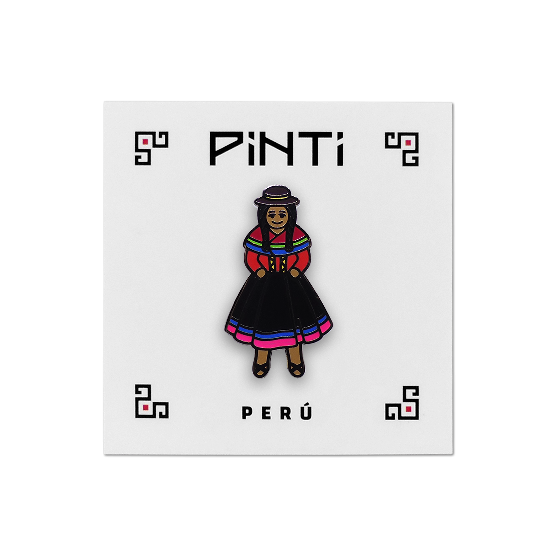 PIN MUJER ANDINA